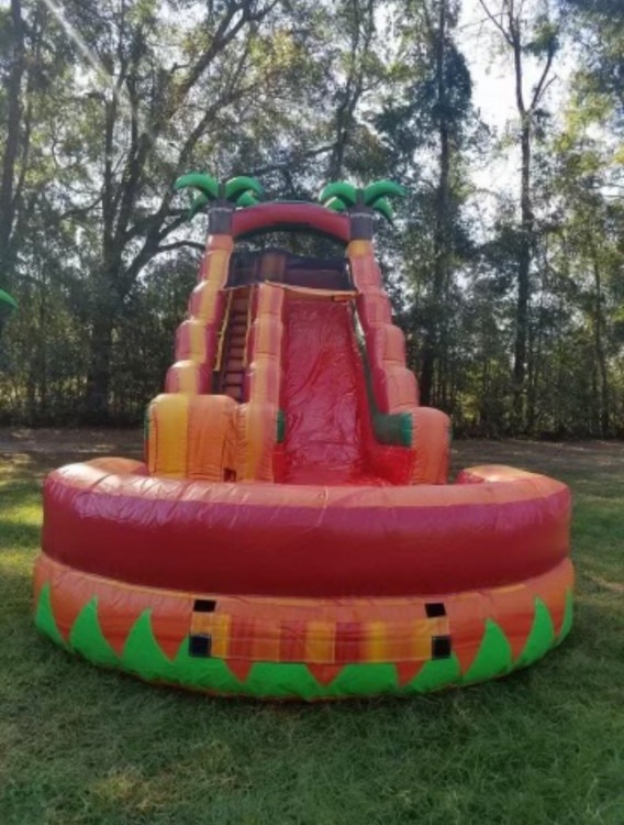 Lava Lane Waterslide